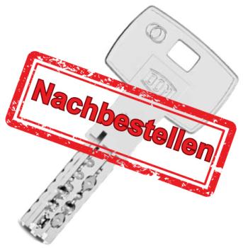 Nachschlüssel für Schließzylinder in Originalqualität – passend für Profil-, Knauf-, Halb- und Doppelzylinder, gefertigt mit Sicherungskarte oder Schließnummer.